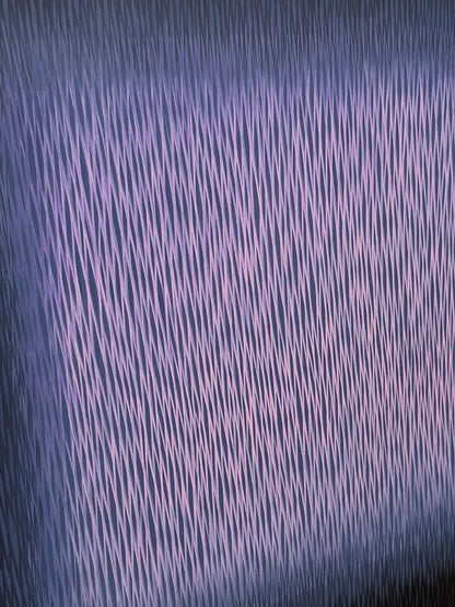 Textured purple modern painting with a subtle pattern