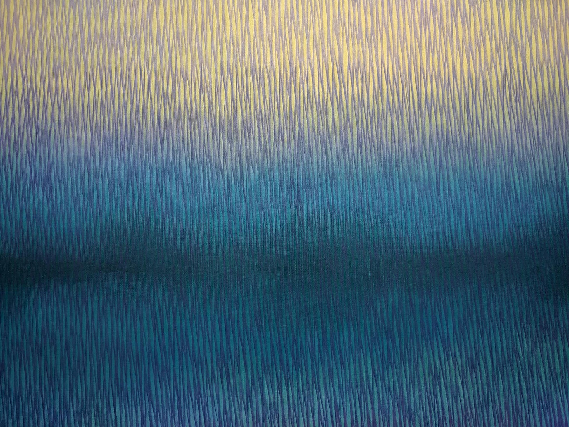 Gradient background transitioning from yellow to blue