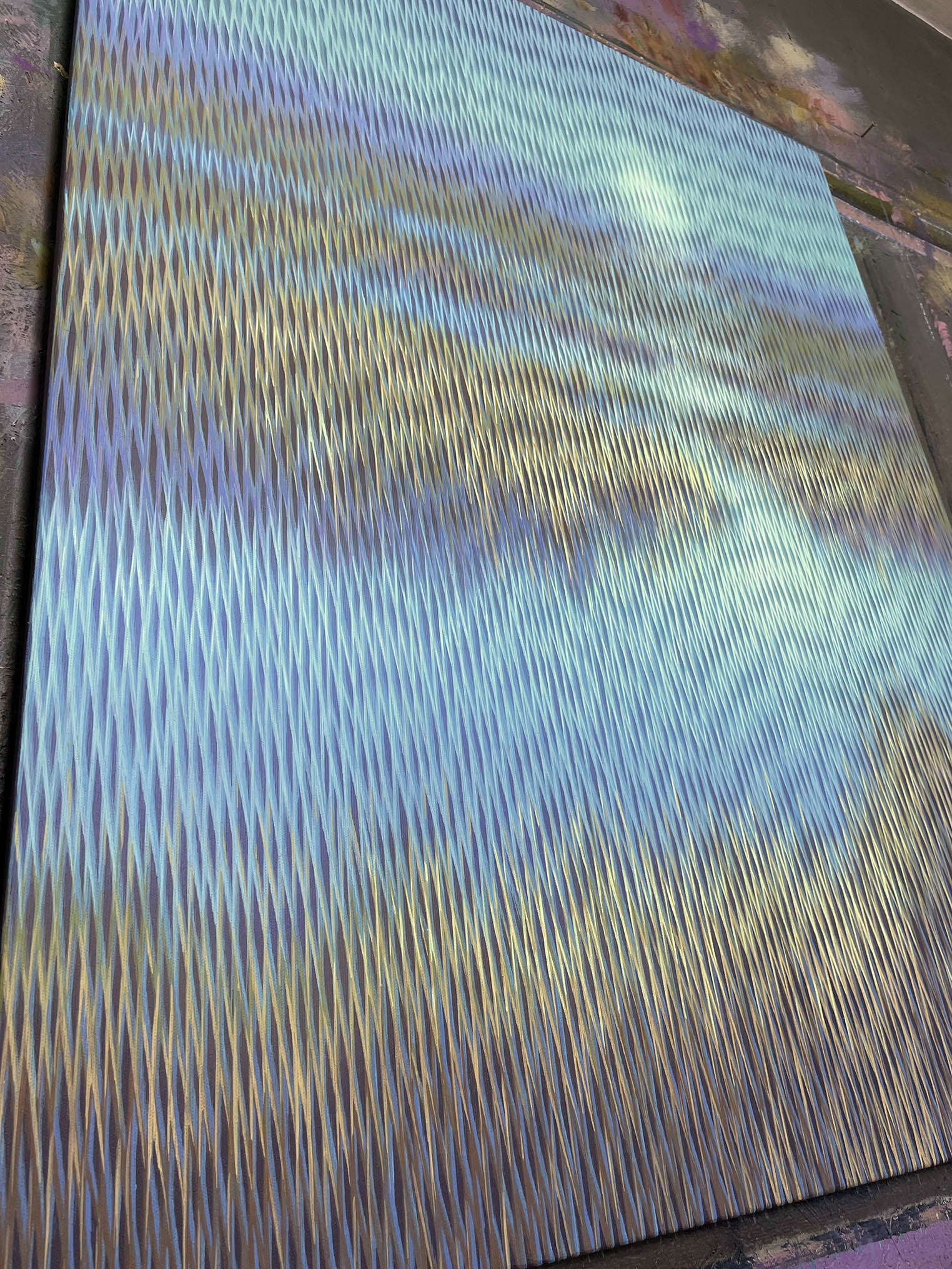 abstract artwork neutral palette