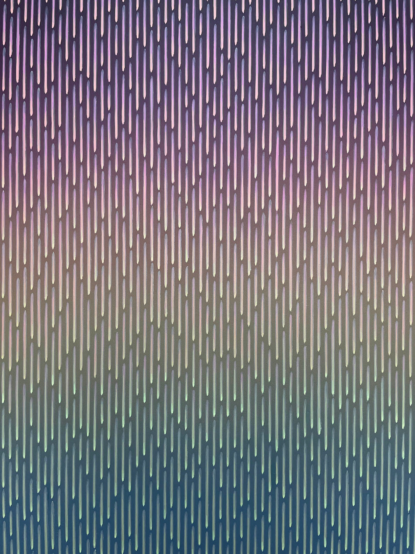 abstract canvas with vertical lines transitioning from purple to blue