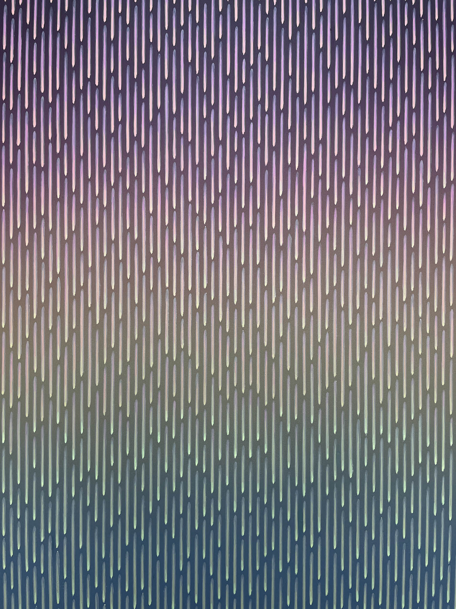 abstract canvas with vertical lines transitioning from purple to blue