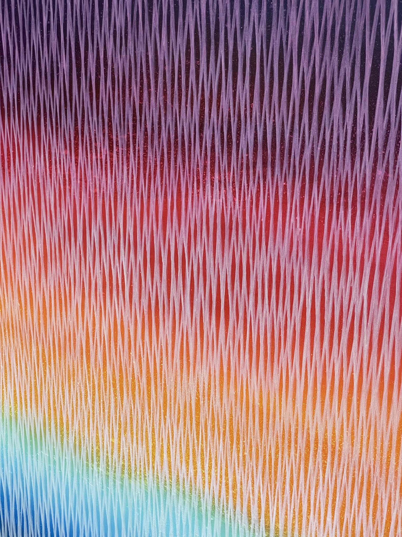 Colorful abstract pattern with vertical lines on a gradient background