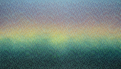 Gradient background with blue, green, and yellow colors