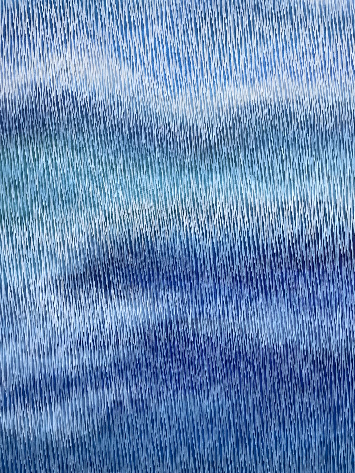 detail of layered paint in modern abstract painting