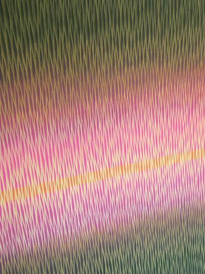 Abstract pattern with pink and green colors