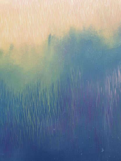 fragment of original modern painting