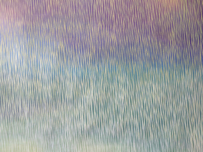 Abstract pattern with vertical lines in purple and green
