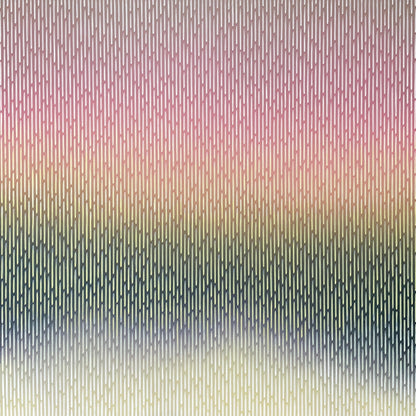 Serene mist abstract landscape painting Mirage No. 60 by Vasyl Kolodiy, original minimalist wall art for high-end styling.