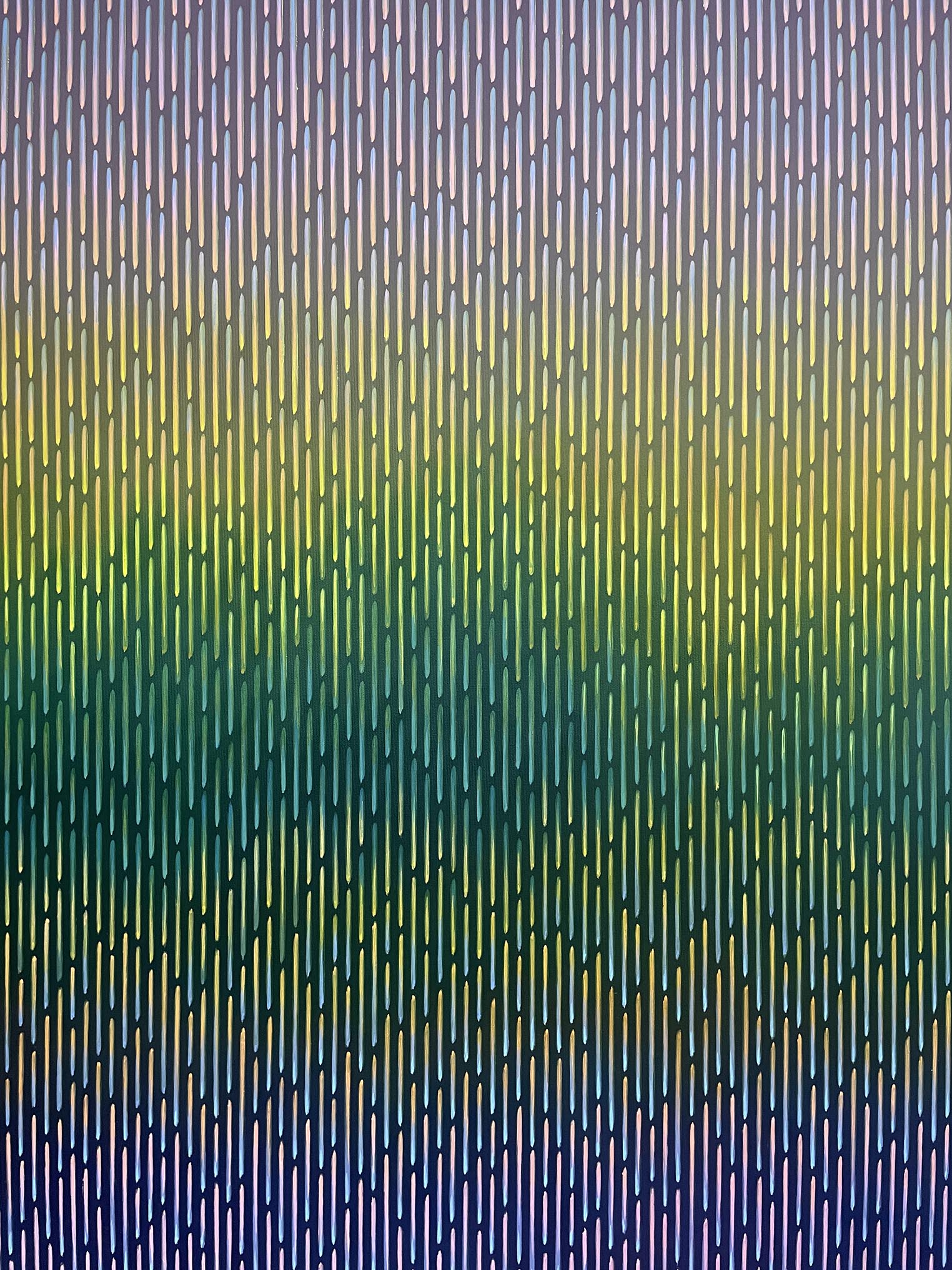 Zoomed-in look at the subtle tonal gradients and fine graphic execution of artist Vasyl Kolodiy's unique technique.